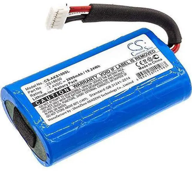 Main image of Cameron Sino Battery for SoundCore Boost PN: 2S18650 2600mAh / 19.24Wh