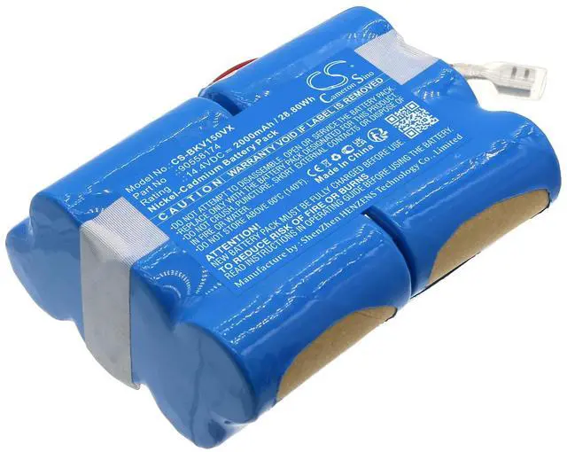 Main image of Cameron Sino Battery for Black&Decker 14.4V DustBuster PN:Black&Decker 90558174, HSD-SC1500P 2000mAh / 28.80Wh