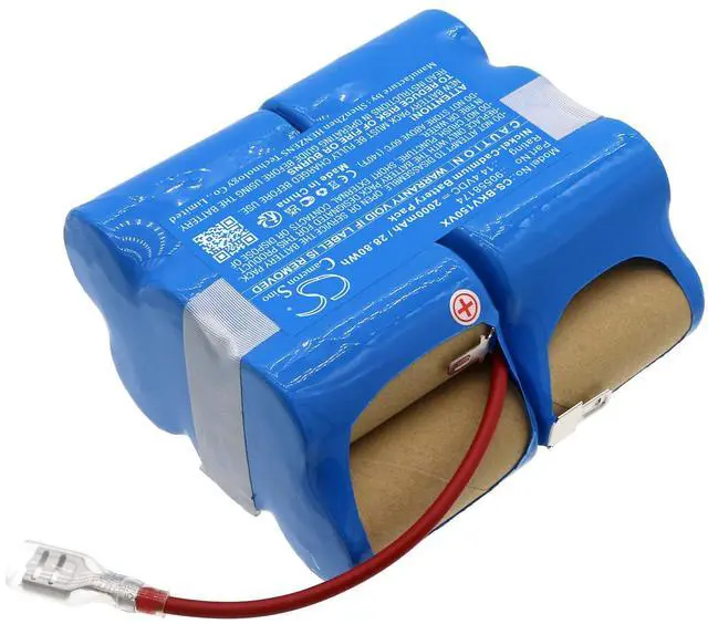 Alt view image 2 of 5 - Cameron Sino Battery for Black&Decker 14.4V DustBuster PN:Black&Decker 90558174, HSD-SC1500P 2000mAh / 28.80Wh