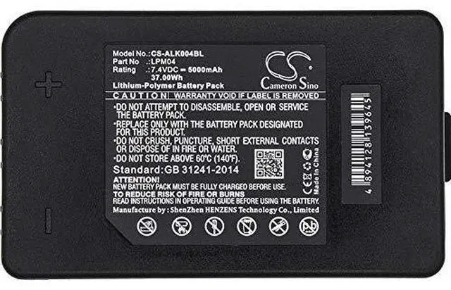 Alt view image 3 of 3 - CS Battery for DJM, DJR, FJM, FJR PN: LPM04, R0BATT00E12A0 5000mAh / 37.00Wh