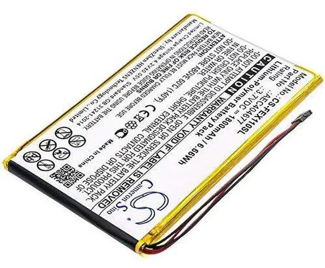 Alt view image 2 of 4 - Cameron Sino Battery for Fiio FX1221, X1 ii PN:Fiio AEC404677 1800mAh / 6.66Wh