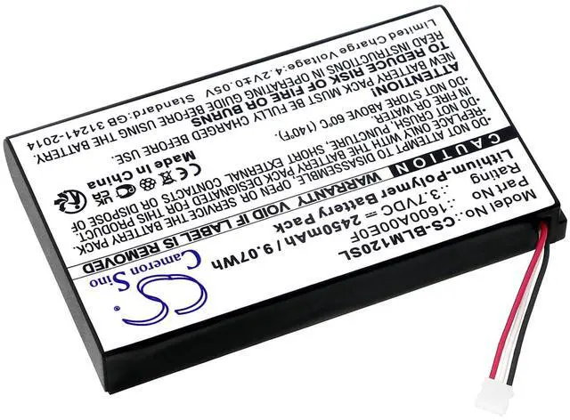 Alt view image 2 of 5 - Cameron Sino Battery for GLM120C, GLM150-27C PN: 1 600 A00 E0F, 1600A00E0F 2450mAh / 9.07Wh