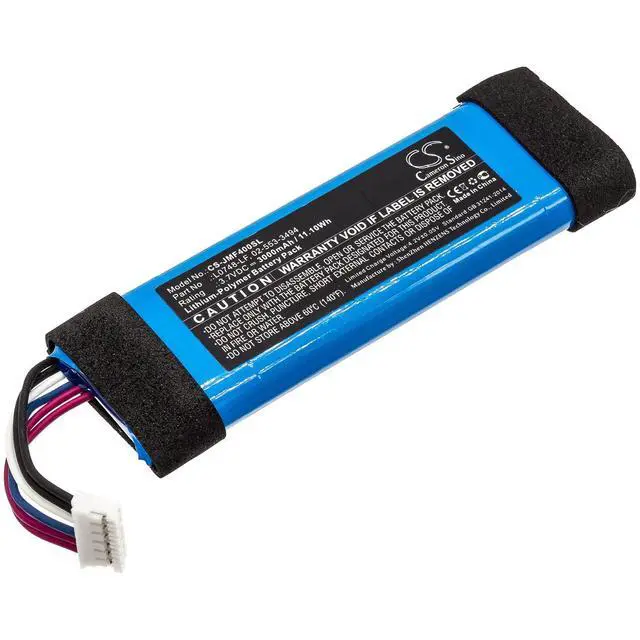 Alt view image 4 of 7 - Cameron Sino Battery for JBL Flip 3 SE, Flip 3 Stealth Edition, Flip Essential PN:JBL 02-553-3494, L0748-LF 3000mAh / 11.10Wh