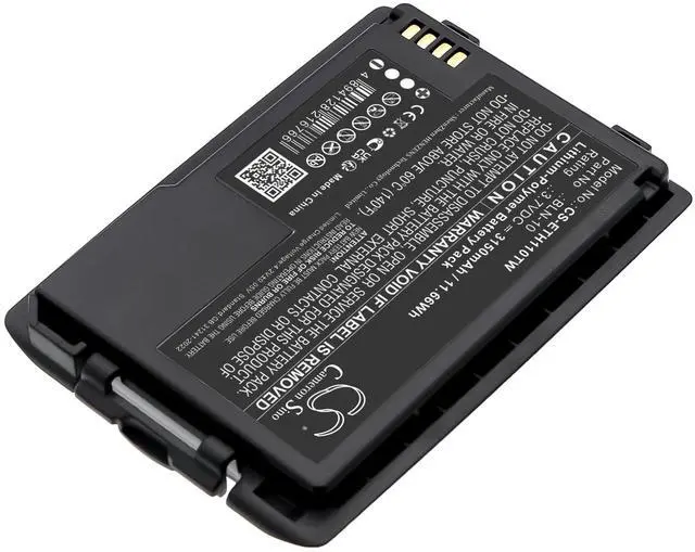 Alt view image 2 of 5 - Battery for TETRA Cassidian TH1N PN:TETRA BLN-10, BLN-11, HT9980AA 3150 / 11.66Wh