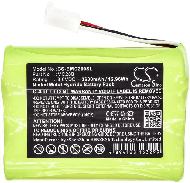 Alt view image 3 of 5 - Cameron Sino Battery for Beamex MC2-IS, MC2-MF, MC2-PE, MC2-TE PN:Beamex MC28B 3600mAh / 12.96Wh