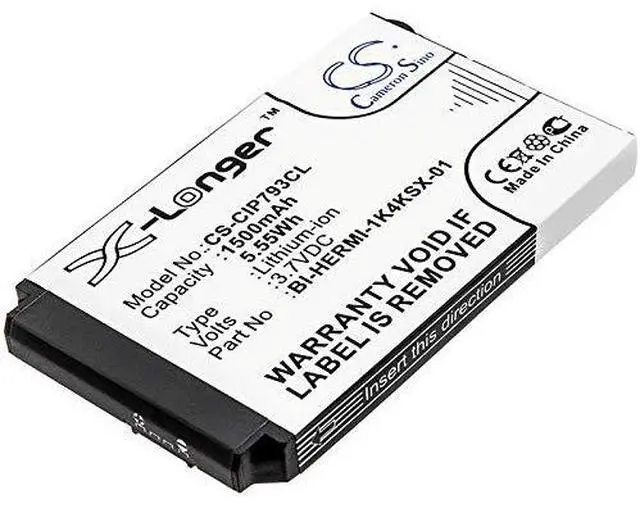 Main image of Cameron Sino Battery for Cisco 7026G, 74-5468-01, 7925, 7925G, 7925G-EX, 7926, 7926G, CP-7925G-A-K9, CP-7925G-EX-K9, CP-BATT-7925G-STD 1500mAh
