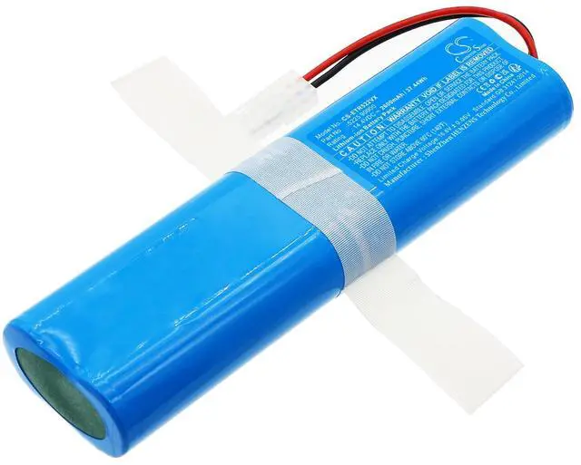 Main image of Cameron Sino Battery for ETA 3225 Raggio Eco, 360 Robot Vacuum S6, 5225 Raggio PN:ETA 5225 90000 2600mAh / 37.44Wh