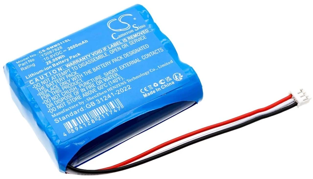 Main image of Cameron Sino Battery for Brady M511 PN:Brady Y5087828 2600mAh / 28.08Wh