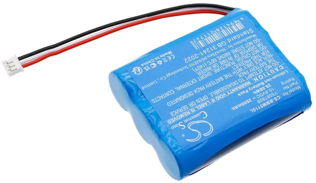 Alt view image 2 of 5 - Cameron Sino Battery for Brady M511 PN:Brady Y5087828 2600mAh / 28.08Wh