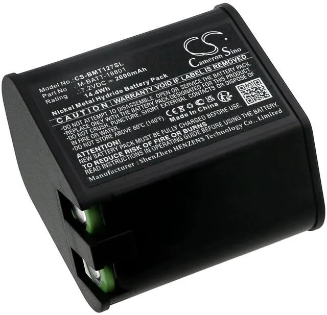 Main image of Cameron Sino Battery for Brandy TLS PC Link, TLS PC Link Thermal Labeling S PN:Brandy M-BATT-18801, Y12708, Y4226948 2000mAh / 14.4Wh