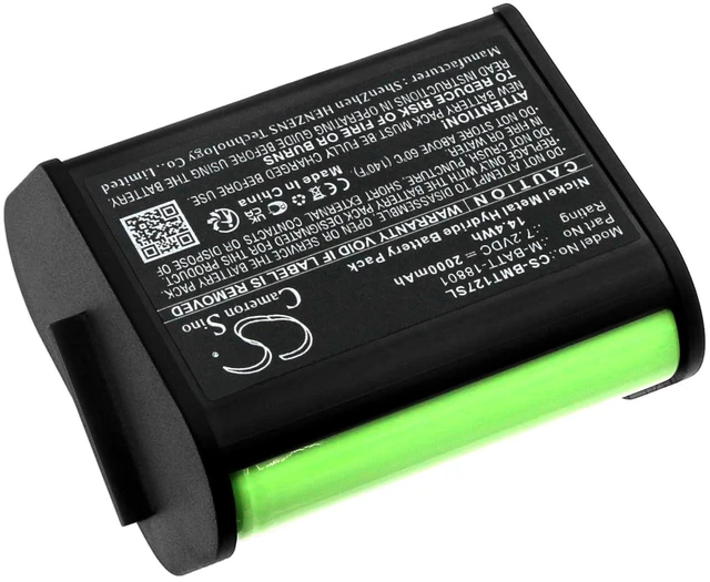 Alt view image 2 of 5 - Cameron Sino Battery for Brandy TLS PC Link, TLS PC Link Thermal Labeling S PN:Brandy M-BATT-18801, Y12708, Y4226948 2000mAh / 14.4Wh