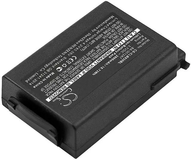 Alt view image 2 of 5 - Cameron Sino Battery for CipherLAB 9300, 9400, 9600, CPT 9300, CPT 9400, CPT 9600 PN:CipherLAB BA-0012A7 2900mAh / 10.73Wh