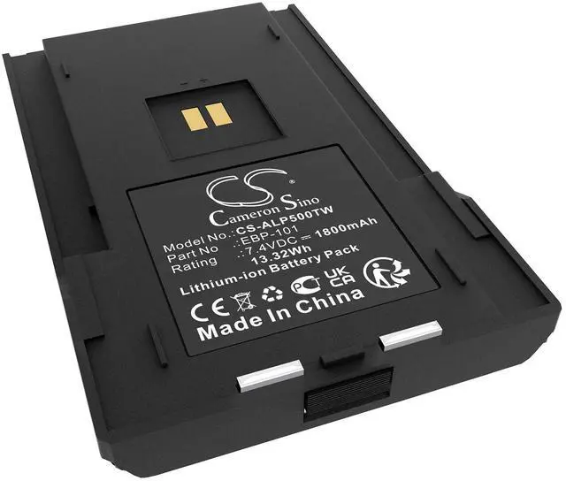 Main image of Battery for Alinco DJ-PAX4, DJ-VX10, DJ-VX46, DJ-VX50, DJ-VX50HE, DJ-VX50T, DJ-W18, DJ-W58 PN:Alinco EBP-101 1800mAh / 13.32Wh