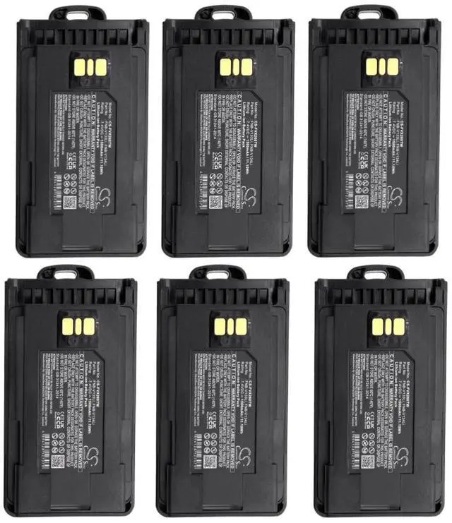 Main image of Battery for VX-261 VX-264 VX-451 EVX-531 EVX-534 EVX-539 1500mAh (6pcs)