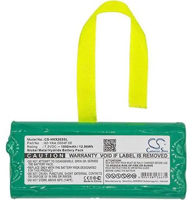 Alt view image 5 of 5 - Cameron Sino Battery for HumanWare 202VRC, 203VRC, VictorReader ClassicX, VictorReader ClassicX+ PN:HumanWare 60-YAA.0004F.00 1800mAh / 12.96Wh