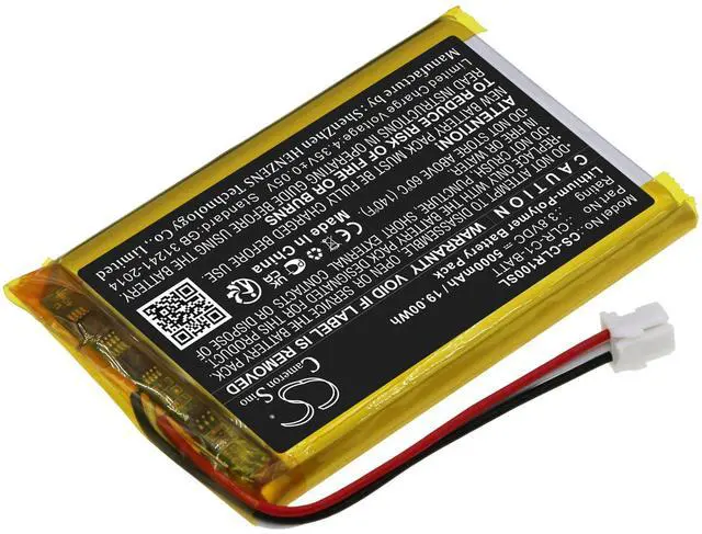 Alt view image 2 of 5 - FYIOGXG Cameron Sino Battery for ClareOne CLR-C1-PNL1, Smart Home Panel PN:ClareOne CLR-C1-BATT 5000mAh / 19.00Wh