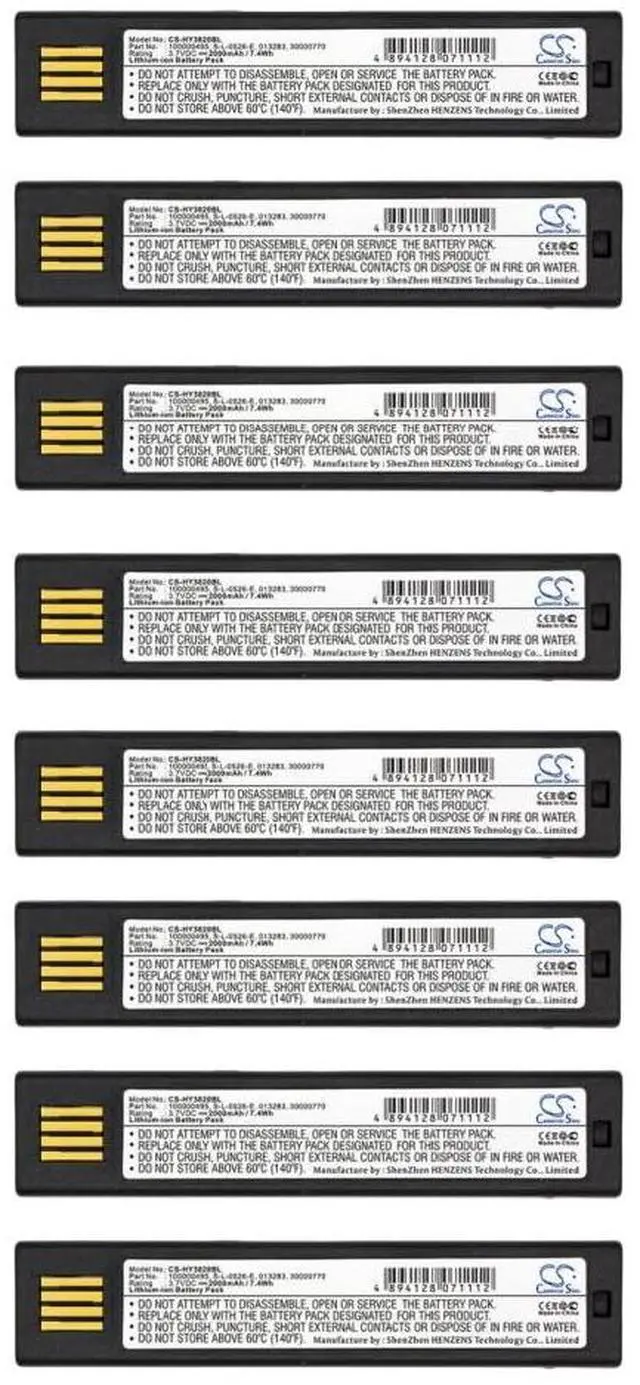 Main image of Battery for Xenon 3820 Xenon 3820i Xenon 4820 Xenon 4820i 3820 3820i 4820 4820i  (8PCS)