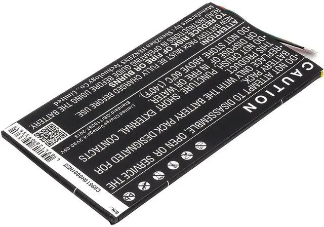 Alt view image 4 of 6 - Cameron Sino Battery for Barnes & Noble BNRV400, BNTV400, NOOK HD 7 tablet PN:Barnes & Noble BNA-B0002, L83-4977-266-01-4 4000mAh