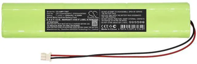 Alt view image 3 of 5 - Cameron Sino Battery for AEM ARDENT alarm panel PN:AEM GP170AAH6SMXZ, GP60AAS6SMX 1500mAh / 10.80Wh