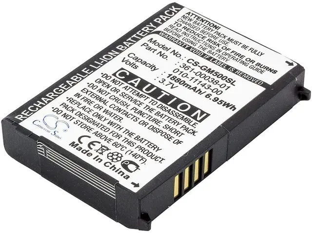 Alt view image 5 of 5 - Cameron Sino Battery for Garmin Aera 500, Aera 510, Aera 550, Aera 560, Nuvi 500, Nuvi 510, Nuvi 550, Zumo 220, Zumo 600, Zumo 650, Zumo 660, Zumo 660LM 1 1880mAh