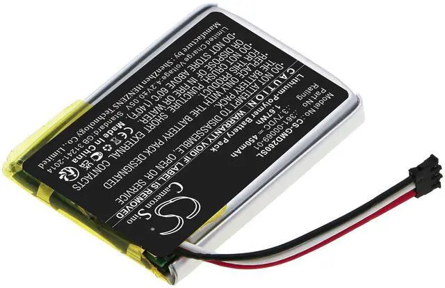 Alt view image 2 of 5 - Cameron Sino Battery for Garmin 010-02608-10, Delta SE Dog Training Collar R, O2ADNH02 PN:Garmin 361-00069-01 450mAh / 1.67Wh