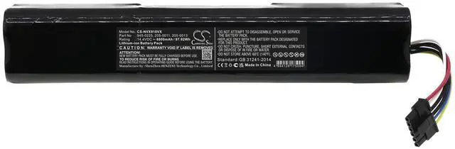 Alt view image 3 of 5 - Cameron Sino Battery for Neato Botvac D701, Botvac D701 Connected (945-029, Botvac D702, Botvac D703, Botvac D705, Botvac D705 Connected 6800mAh
