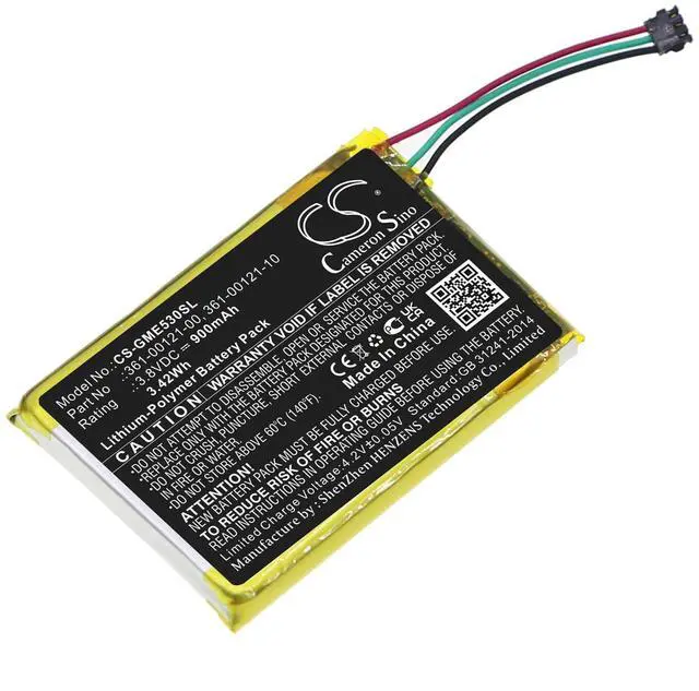 Main image of Cameron Sino Battery for Edge 530, Edge 830 PN: 361-00121-00, 361-00121-10 900mAh / 3.42Wh