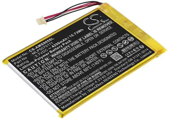 Main image of CS Battery for DS808, DS808K, IM508, MaxiSys Mini, MaxiTPMS TS608 Scanne, MK808, MK808BT, MK808IM, MK808TS, MK906, MP808, MP808TS, MS905, MS906, MS906CV, MY905, TS608 5000mAh
