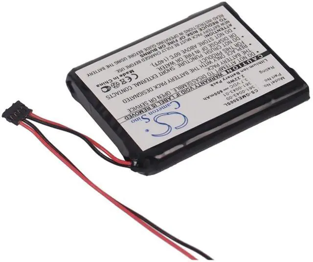 Alt view image 5 of 6 - Cameron Sino Battery for Garmin 010-01626-02, 4RL58983, Edge 200, Edge 205, Edge 500, Edge 520, Edge 820, Edge Explore 820 600mAh