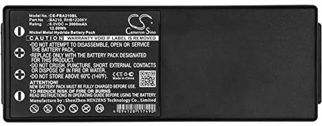 Alt view image 3 of 3 - Cameron Sino Battery for Liebherr Funkst PN:Liebherr 2000mAh / 12.00Wh