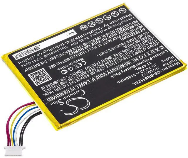 Alt view image 2 of 6 - Cameron Sino Battery for Bang & Olufsen BeoSound Moment PN:Bang & Olufsen 8700112 3100mAh / 11.47Wh