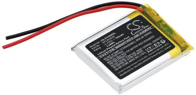 Main image of Cameron Sino Battery for Audio-Technica ATH-AR5BT PN:Audio-Technica KPL603038 700mAh / 2.59Wh