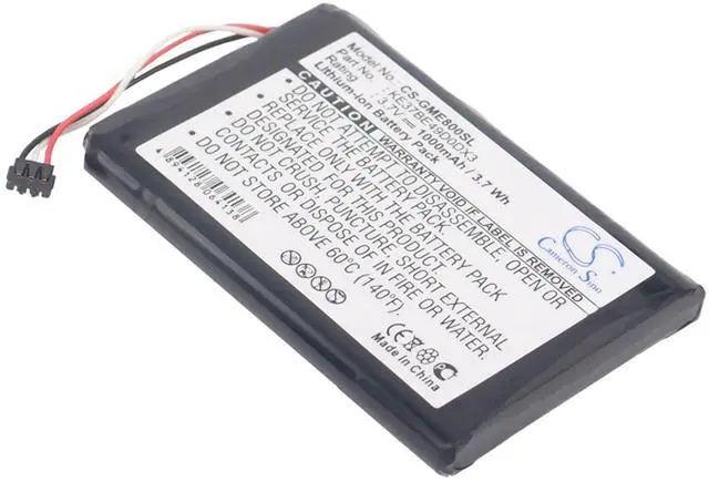 Alt view image 2 of 6 - Cameron Sino Battery for Garmin Edge 800, Edge 810 PN:Garmin KE37BE49D0DX3 1000mAh/3.7Wh
