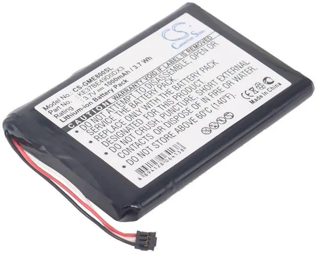 Main image of Cameron Sino Battery for Garmin Edge 800, Edge 810 PN:Garmin KE37BE49D0DX3 1000mAh/3.7Wh