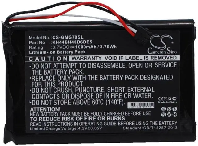 Main image of Cameron Sino Battery for Approach G7 PN: KH44BH48D6DE5 1000mAh / 3.70Wh
