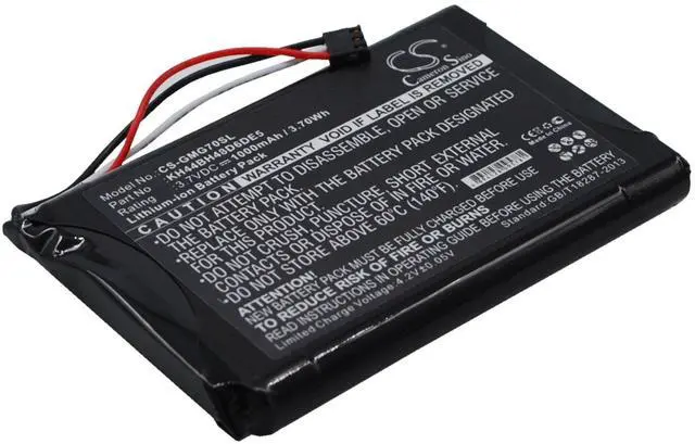 Alt view image 3 of 5 - Cameron Sino Battery for Approach G7 PN: KH44BH48D6DE5 1000mAh / 3.70Wh