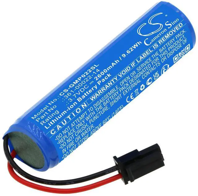 Main image of Cameron Sino Battery for Garmin 010-12400-04, PRO Control 2 remote receiver, Pro Control 2 RX PN:Garmin 361-00022-14 2600mAh / 9.62Wh