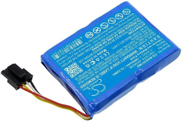 Alt view image 2 of 5 - Cameron Sino Battery for Baxter Healthcare 35702, 35724, 41049, Spectrum Infusion Pump (35702 , Spectrum Infusion Pump Insert 1800mAh