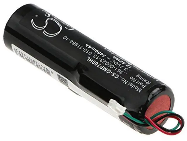 Alt view image 2 of 5 - 3400mAh Replacement Battery for Garmin Pro 550 handheld, Pro 70 Dog Transmitter, Pro 70 handheld, Pro handheld, Tri-Tronics Pro 550 Dog Traini, Tri-Tronics Pro 70 Dog Trainin