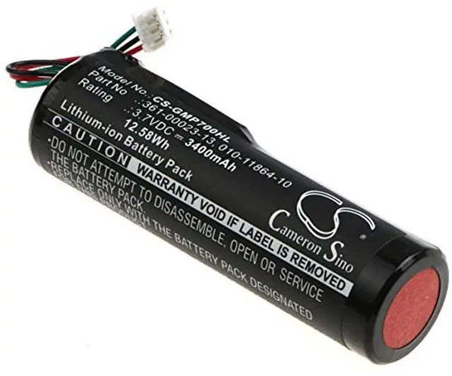 Main image of 3400mAh Replacement Battery for Garmin Pro 550 handheld, Pro 70 Dog Transmitter, Pro 70 handheld, Pro handheld, Tri-Tronics Pro 550 Dog Traini, Tri-Tronics Pro 70 Dog Trainin