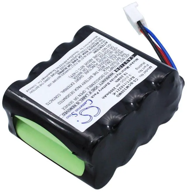 Alt view image 2 of 5 - Cameron Sino Battery for 20600A1 8200 Capnocheck CO2 Mo, Capnocheck AD700, Capnocheck CO2, Capnocheck SPO2 PN: 120221, AAPLQBC1108, BATT/110221-K, OM11094 2000mAh