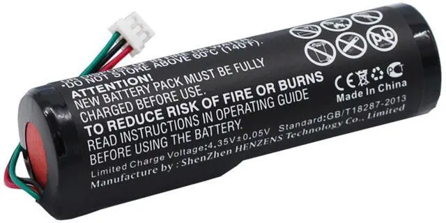 Alt view image 2 of 5 - 3000mAh / 11.40Wh Replacement Battery for Garmin Pro 550 handheld, Pro 70 Dog Transmitter, Pro 70 handheld, Pro handheld, Pro 550 Dog Traini, Pro 70 Dog Trainin PN:Garmin 010-11864-10, 361-00023-13