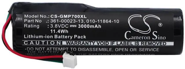 Main image of 3000mAh / 11.40Wh Replacement Battery for Garmin Pro 550 handheld, Pro 70 Dog Transmitter, Pro 70 handheld, Pro handheld, Pro 550 Dog Traini, Pro 70 Dog Trainin PN:Garmin 010-11864-10, 361-00023-13