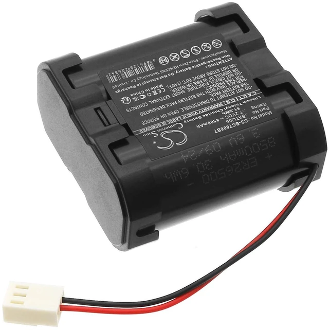 Alt view image 3 of 5 - Cameron Sino Battery for DAITEM D14000, D14650D, D14650F, D8000, DP8415X, DP8515D, DP8650D, DP8650F, OPT PN:DAITEM 80110106, BATLi06, FAS 2902/2, GVSB293923V0311 8500mAh