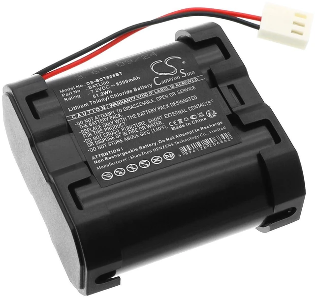 Main image of Cameron Sino Battery for DAITEM D14000, D14650D, D14650F, D8000, DP8415X, DP8515D, DP8650D, DP8650F, OPT PN:DAITEM 80110106, BATLi06, FAS 2902/2, GVSB293923V0311 8500mAh