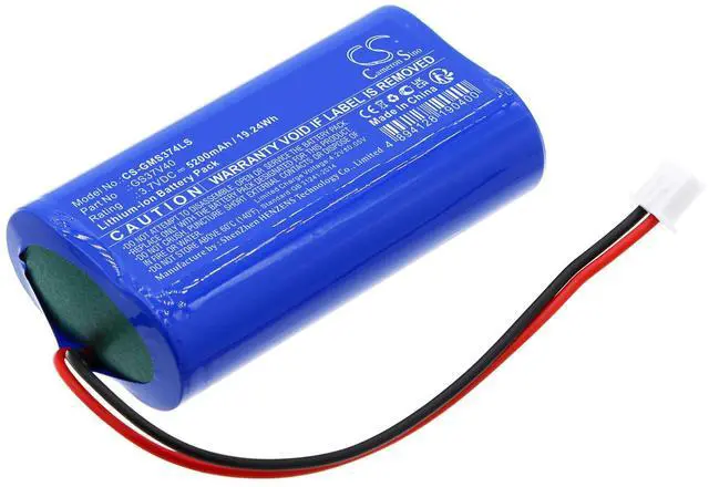 Main image of Cameron Sino Battery for Gama Sonic 101822, 203001, 203001-5 PN:Gama Sonic GS37V40 5200mAh / 19.24Wh