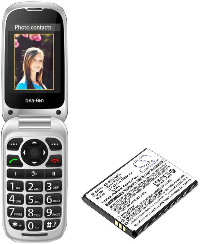 Alt view image 4 of 4 - Cameron Sino Battery for SL720, SL720i, SL720i_EU001B PN: BEA7202145, SL720, SL720i 1500mAh / 5.7Wh
