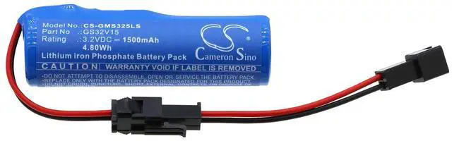 Alt view image 2 of 4 - Cameron Sino Battery for Gama Sonic Baytown Bulb GS-106B, Baytown GS-106, Orion GS-123, Pagoda GS-104, Polaris GS-178, Solar Barn Light 12201, Windsor GS-99F-L PN:Gama Sonic GS32V15 1500mAh