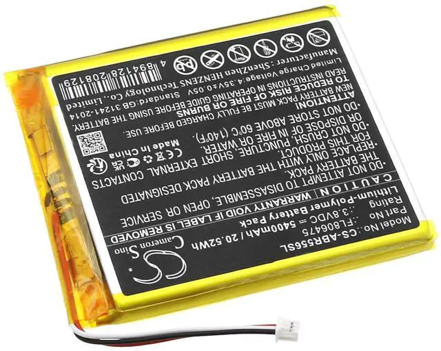 Alt view image 2 of 5 - Cameron Sino Battery for Anbernic RG556 PN:Anbernic FL806475 5400mAh / 20.52Wh