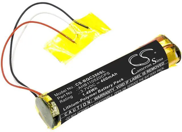 Main image of Replacement Battery for Bose 419811, QC35, Quietcomfort 35 PN:Bose AHB110520CPS 400mAh / 1.48Wh